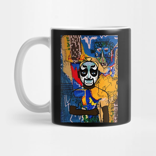 Decrypting Art: NFT Character - MaleMask Street ArtSet inspired by the Rosetta Stone on TeePublic by Hashed Art